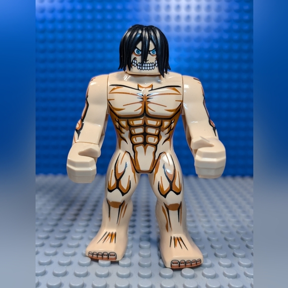 8 Minifigures- Attack on Titan Anime Building Block Toy Action Figure Big Fig - Picture 14 of 14
